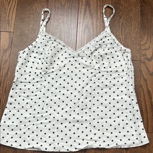 Brandy Melville Polka Dot Babydoll Cami